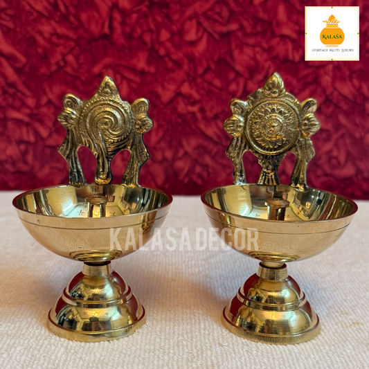 Shankha Chakra deepam set