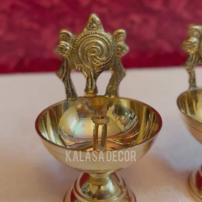 Shankha Chakra deepam set